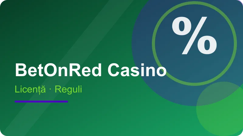 Acces la BetOnRed Casino din România – ilustrație pentru secțiunea BetOnRed Casino
