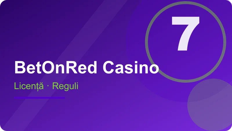Asistență BetOnRed – ilustrație pentru secțiunea BetOnRed Casino